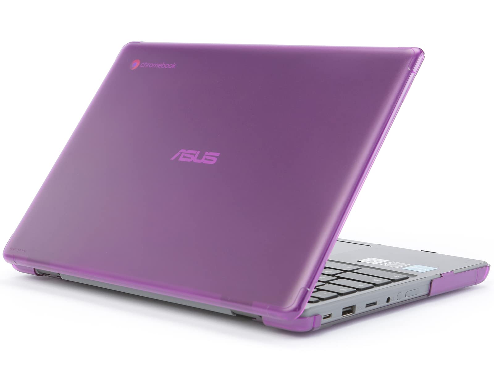 mCover Case Compatible for 2022~2023 11.6" ASUS Chromebook CR1 (CR1100CA or CR1100FA) Series Laptop Computers ONLY (NOT Fitting Any Other ASUS Models) (Purple)