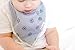Nautical Baby Bandana Drool Bibs 4 Pack Shower Gift Set Idea For Boys or Girls by Nora's Nursery