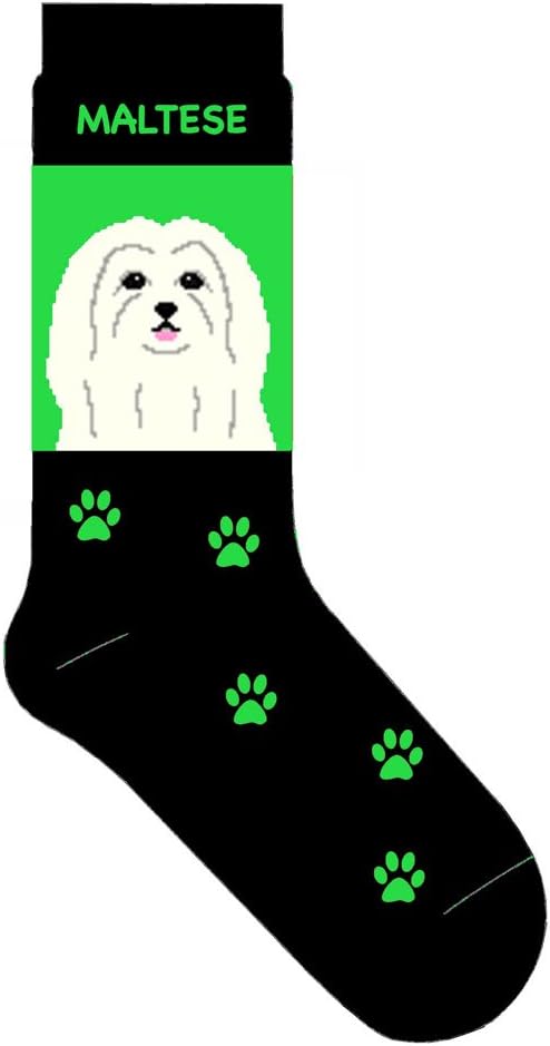 Maltese Crew Socks Unisex Green