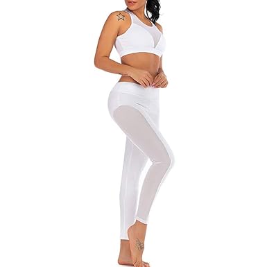 RISTHY Conjunto de Ropa de Yoga o Entrenamiento para Mujer ...