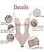 LAZAWG Women's Full Body Shaper Thong Convertible Seamless U Plunge Body Suit., Nude, S(fit for 32B 32C)