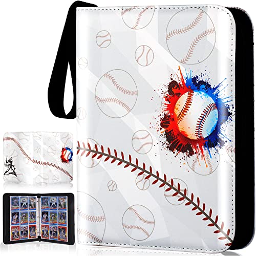 Aazon.co: 900 Pockets Football Cards Binder,Trading Cards Holder Card Collectors Albu,Trading...
