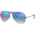 Ray-Ban RB3025 Classic Mirrored Aviator Sunglasses