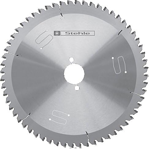 Stehle Multi-Purpose Circular Saw Blade, HW Hard Metal (HM) with Trapezoidal Tooth Tip. Negative Cutting Angle.