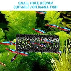 Abizoo Betta fish toys,Betta tunnel black,Small