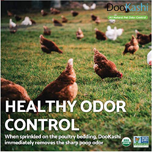 DooKashi for Poultry Chicken Coop Natural Odor Eliminator & Compost Accelerator Probiotic