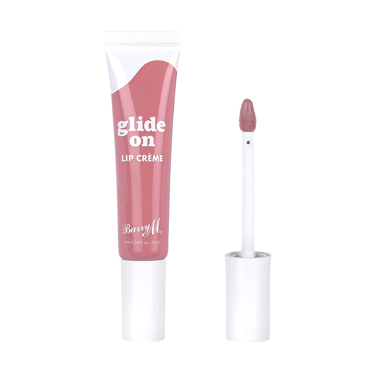 Barry M Glide On Lip Crème | Shade Mulberry Mood | Metallic Purple