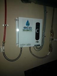 Ecosmart ECO 27 Electric Tankless Water Heater, 27 KW at 240 Volts with