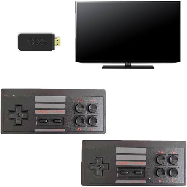 Cawevon Retro Gameconsole – 2.4G Draadloze Controllers – 60.000+ Games – 256GB – 4K HDMI – Plug & Play – Nostalgie Cadeau