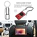 Tab A 8.0 T380 Case, BRAECN Three Layer Heavy Duty Soft Silicone Hard Bumper Case Built-in Stand Shockproof Durable Rugged Case for Samsung Galaxy Tab A8.0 2017 SM-T380/T385 Samsung Tab A2 S 2017(Red)