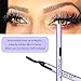 SCOBUTY Heated Eyelash Curler, Electric, Portable, Purple, Plastic, Silicone, Stainless Steel, Quick Heating, Long Lasting