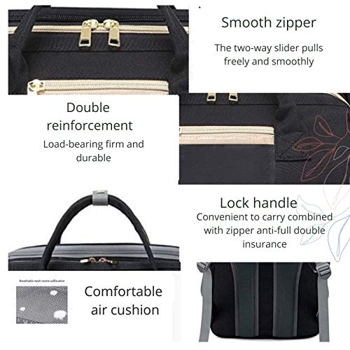 3 in 1 Diaper Bag – Multifunctional Baby Changing Station – Versatile and Practical Accessory for Parents – Lightweight and Portable Bassinet –Large Storage Capacity – Baby Travel Bag with USB Charger