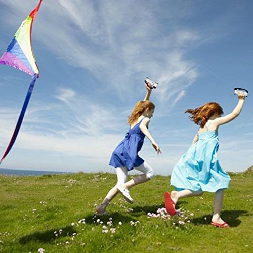 kizh Kite Handle with Line, 328 ft Kite String 4 Pack Total 1300ft Kite With Connector Spool Line Winder Professional Outdoor Kite Accessories