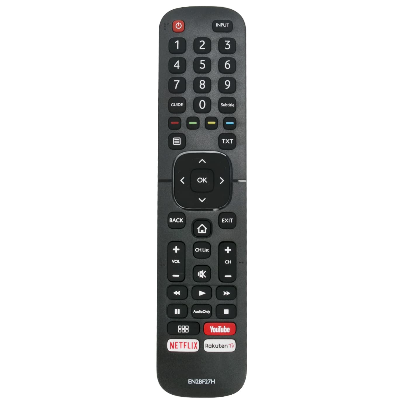 VINABTY Replaced Remote Fit for EN2BF27H Hisense TV 32A5600FTUK 40A5600FTUK 32A5600F 40A5600F