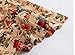1950s dress Polka Flower Pattern Retro Vintage Style Cocktail Party Swing BEIGE S