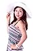 HDE White Sun Hats for Women - Wide Brim Beach Floppy Summer Hat for Girls
