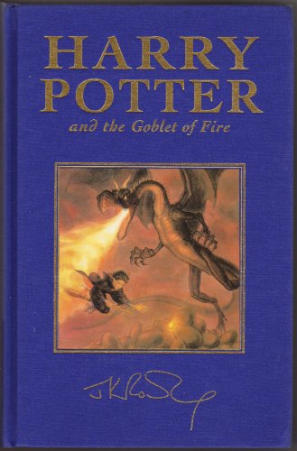 Harry Potter and the Goblet of Fire Deluxe Bloomsbury UK Special Collector's Edition (Harry Potter UK Deluxe First Editions, Volume 4)