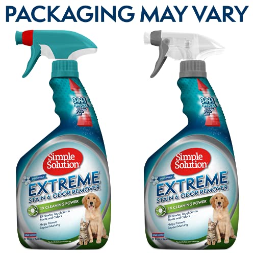 Simple Solution Extreme Pet Stain and Odor Remover Enzymatic Cleaner with 3X ProBacteria
