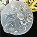 Aouke Starfish Shell Shape Polymer Clay Silicone Mold,Crafting, Resin Epoxy,Jewelry Pendant Earrings Making, DIY Mobile Phone Decoration Tools,Semi-Transparent