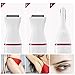 2 in 1 Bikini Trimmer Nose Trimmer Battery Operated Bikini Grooming Kit Mini Portable Design Women Groomer Kit for Bikini Area/Armpit/Arm/Leg
