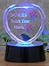BANBERRY DESIGNS Lighted Glass Heart on Base - Nurses Touch Your Heart - LED Color Changing Heart - Gift for Nurses - Nurse's Week - Nurse Graduation Gifts - Registered Nurse - RN