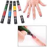 Migi Nails Nail Art Polish Beautifully Bold - 4 Pens With 8 Bold Traditional Colors