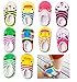 Bassion 10 Pairs Baby Socks Non Slip Newborn Infant Cute Baby Ankle Cotton Socks Skid Toddler Gripper Socks for 6-18 Months Gifts