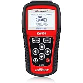 KONNWEI KW808 Auto OBDII Code Reader 2.8"Large Screen OBD2 Scanner with Full Diagnostic Scan Tool Functions Check Car Engine Light Fault Code Analyzer for All 1996 and Newer Cars with OBD II Protocol