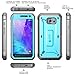 Galaxy S6 Active Case, SUPCASE Full-body Rugged Holster Case with Built-in Screen Protector for Samsung Galaxy S6 Active 2015 Release Will Not Fit Galaxy S6 Unicorn Beetle PRO Series - Retail Package (Blue/Black)