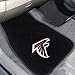 FANMATS 17131 NFL - Atlanta Falcons 2-pc Embroidered Car Mat Set | Black | 17