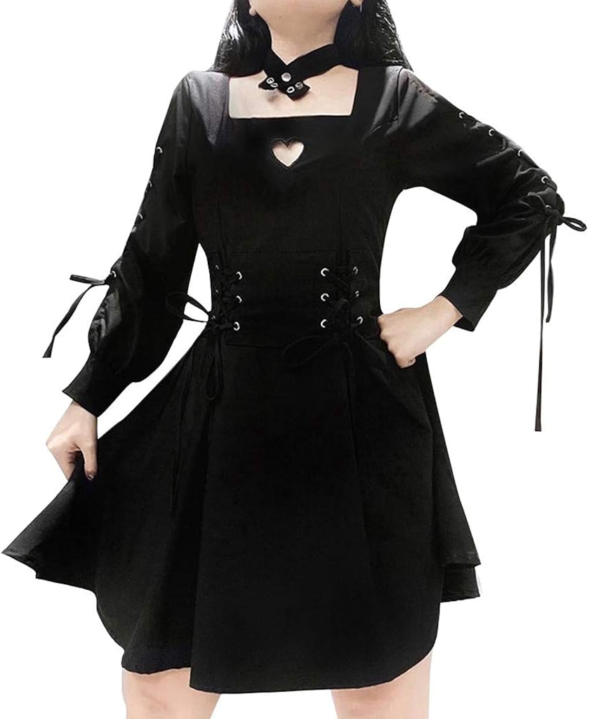 Amazon Co Jp ワンピース レディース タイト ミニ ワンピース 胸元 セクシー 長袖 かわいい フリル カシュクール 膝丈 クルーネック かわいい きれいめ ミニ ワンピース 胸元 セクシー 長袖 服 ファッション小物