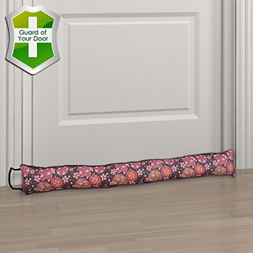 Gravan Under Door Draft Stopper Door Sealing Blocker, Heavy Duty Soundproof, Energy Saving &amp; Weather Stripping, Window Draft Guard Protector (Rainbow Dancing)