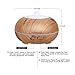 Essential Oil Diffuser, Cozypony 300ml Ultrasonicc Wood Grain Auto Shut-Off Cool Mist Humidifier for Office & Home