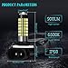 TUINCYN 881 LED Fog Light Bulb 3014 78SMD Lens Super Bright 6500K 900 Lumens 894 886 889 896 898 DRL Daytime Driving Lamp Car LED Light Bulb with Projector DC 12V-24V, 4W, White(Pack of 2)