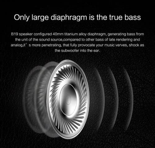 Head-Mounted Bluetooth Wireless Headset, Hi-Fi Foldable Stereo Over Earphone,Built-in Mic Earphone (Black, 均码)