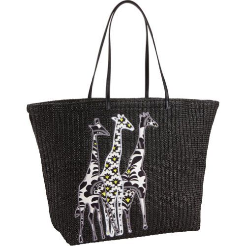 vera bradley straw tote