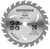Genesis GACSB451 24-Teeth Tungsten Carbide-Tipped Circular Saw Blade
