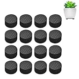 Pot Feet, Basenor Invisible Flower Pot Risers Anti-Skin Furniture Pads with Strong Adhesive for Plant Pots, 16 Pack