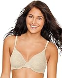 Hanes Women's Ultimate T-Shirt Soft Foam Underwire, Oatmeal Heather, 40C