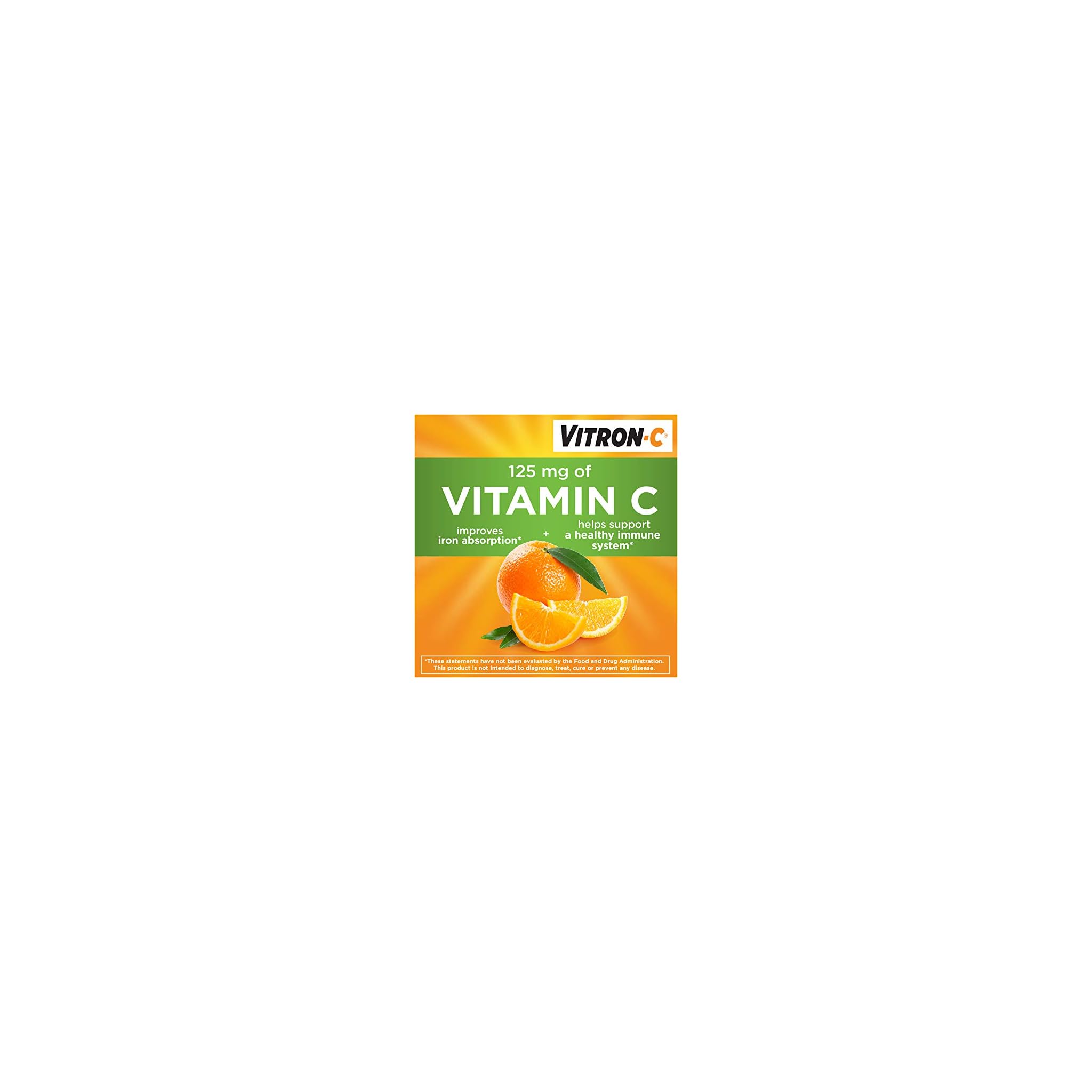 VitronC Iron Supplement, Once Daily, High Potency Iron Plus Vitamin C