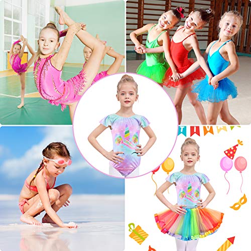 MHJY Girls Gymnastics Leotard Unicorn Ballet Dancewear One-Piece Activewear Bodysuit Athletic Leotards - Thumbnail 5
