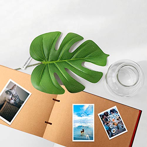 Our Adventure Book,WERTIOO Photo Album Scrapbook DIY Handmade Album Scrap book 11.6x7.5 Inch 100 Pages With DIY Accessories Kit