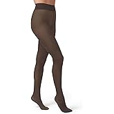 HUE Women’s Opaque Sheer to Waist Tights 40 Denier Soft High Waist Pantyhose