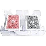 Yuanhe 2 Deck Revolving Rotating Canasta Playing Card Tray