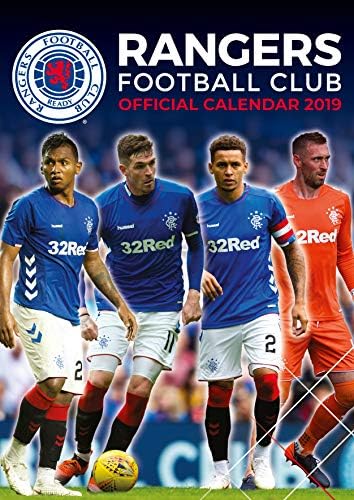 Glasgow Rangers Official 2019 Calendar - A3 Wall Calendar