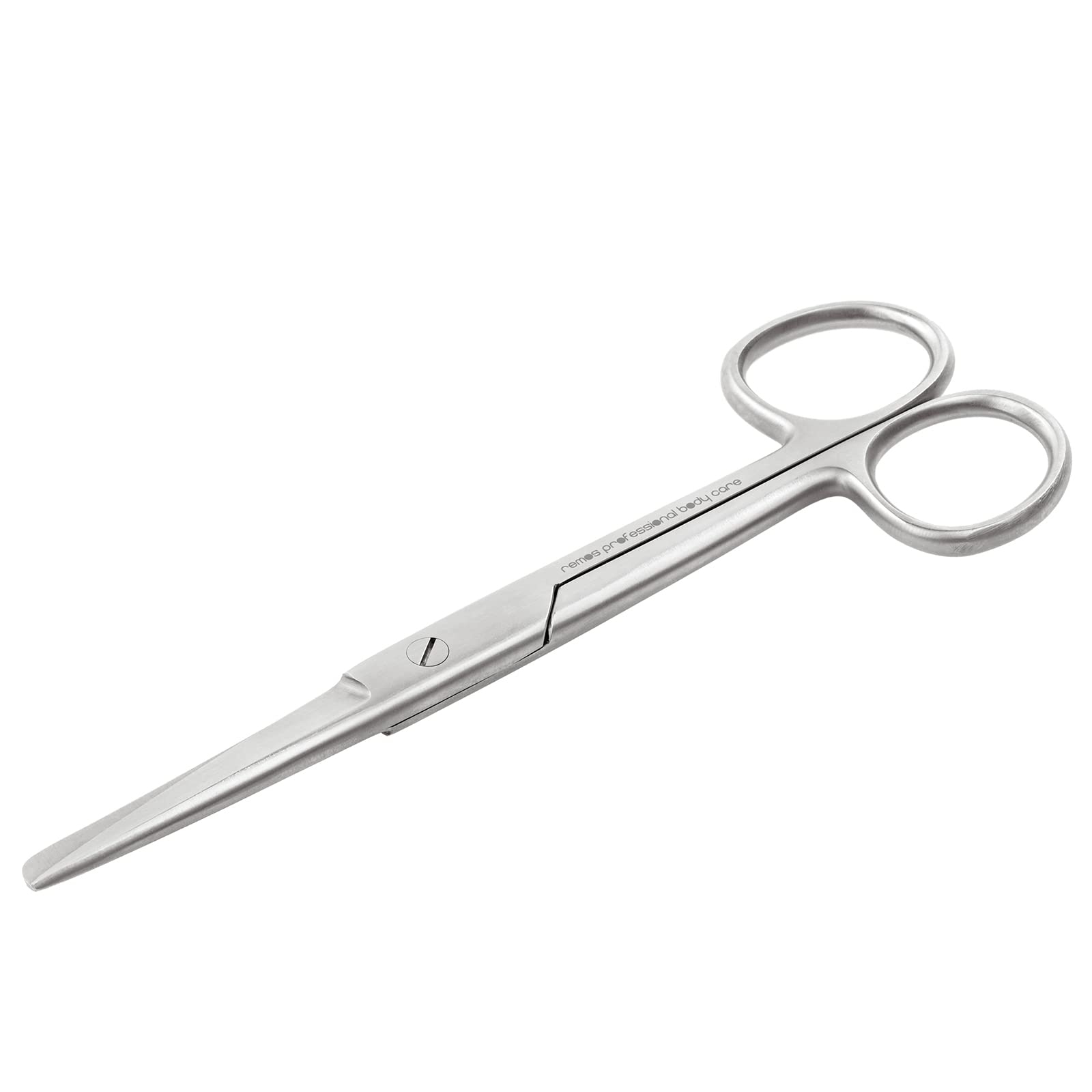 REMOS Household Scissors, Universal Scissors, Pointed-Round, Straight Cutting Edge, 14.5 cm, Stainless Steel