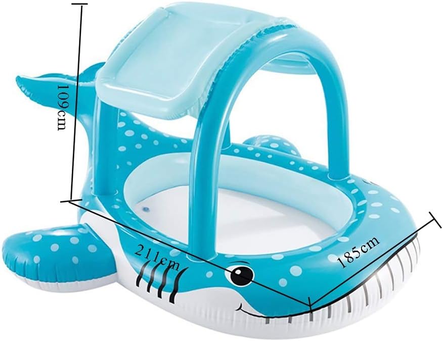 Cq Piscine Ombrelle En Forme De Bande Dessinee Piscine Gonflable Pour Enfants Pataugeoire En Pvc Piscine A Balles Oceanique Elastique Grand Etang De Peche Rectangulaire 211 185 109cm Amazon Fr Cuisine Maison
