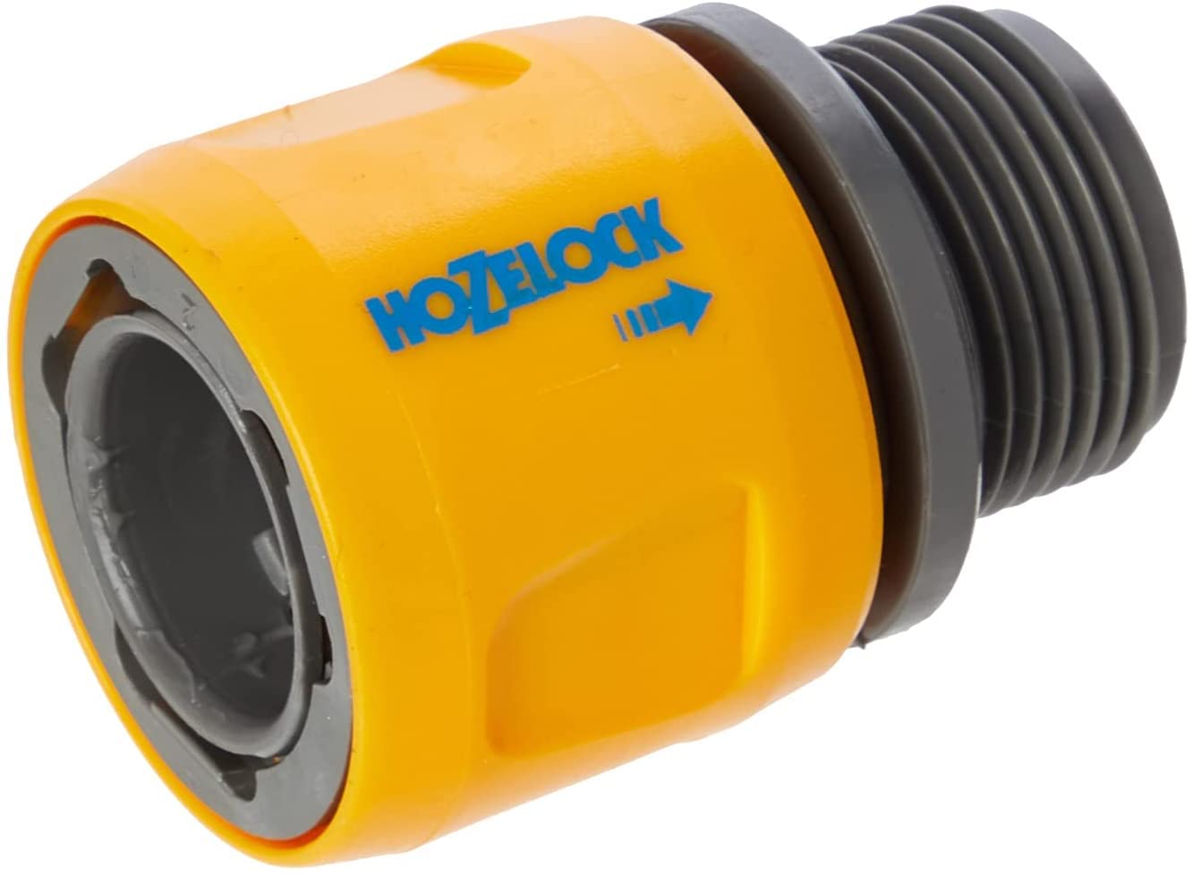 HOZELOCK - Flat and Spiral Pipe Adapter : Transform a Piece of Pipe into a Female Fitting [2170P9000]