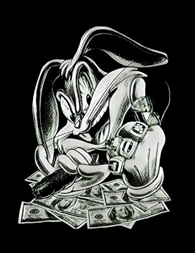Gangster Bugs Bunny Notepad: Stacks of 