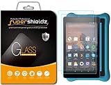 (2 Pack) Supershieldz for All New Fire 7 and Fire 7 Kids Edition Tablet 7 inch (9th and 7th Generation, 2019 and 2017 Release) Tempered Glass Screen Protector, Anti Scratch, Bubble Free
